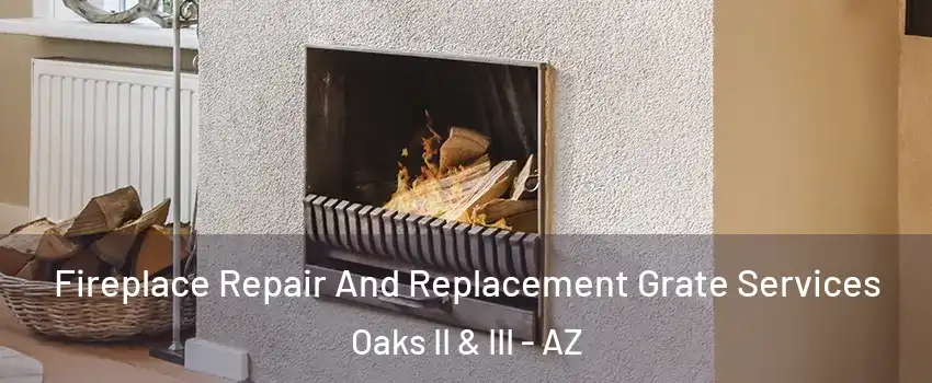 Fireplace Repair And Replacement Grate Services Oaks II & III - AZ