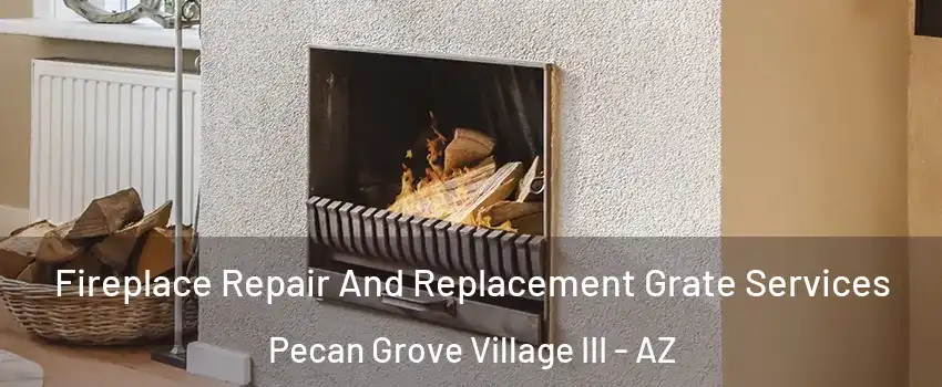 Fireplace Repair And Replacement Grate Services Pecan Grove Village III - AZ