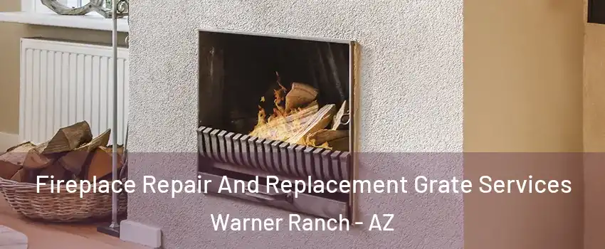 Fireplace Repair And Replacement Grate Services Warner Ranch - AZ