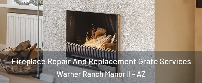 Fireplace Repair And Replacement Grate Services Warner Ranch Manor II - AZ