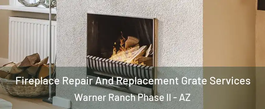 Fireplace Repair And Replacement Grate Services Warner Ranch Phase II - AZ