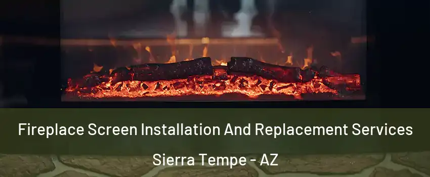 Fireplace Screen Installation And Replacement Services Sierra Tempe - AZ