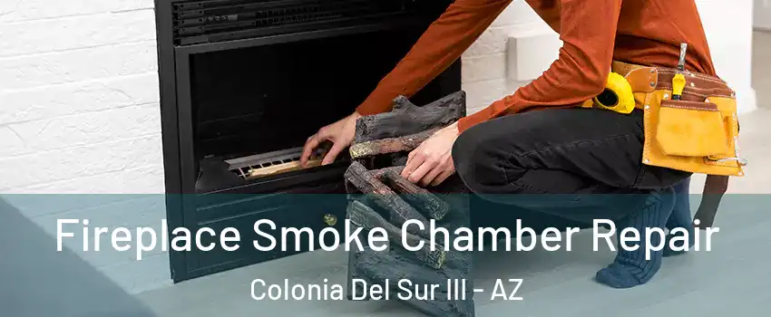 Fireplace Smoke Chamber Repair Colonia Del Sur III - AZ