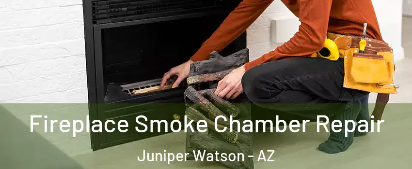 Fireplace Smoke Chamber Repair Juniper Watson - AZ