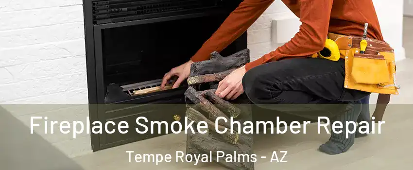 Fireplace Smoke Chamber Repair Tempe Royal Palms - AZ