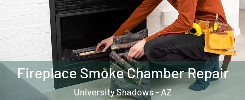 Fireplace Smoke Chamber Repair University Shadows - AZ