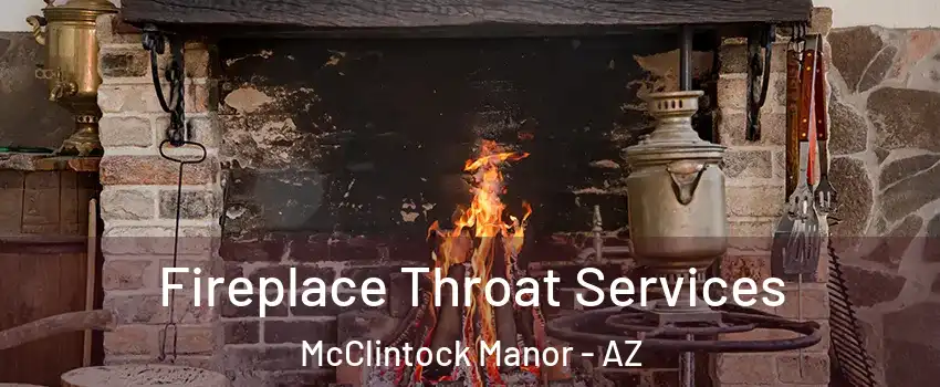 Fireplace Throat Services McClintock Manor - AZ