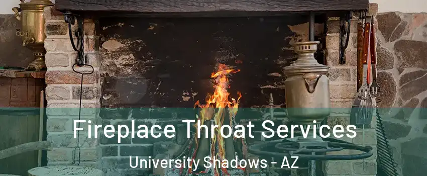 Fireplace Throat Services University Shadows - AZ