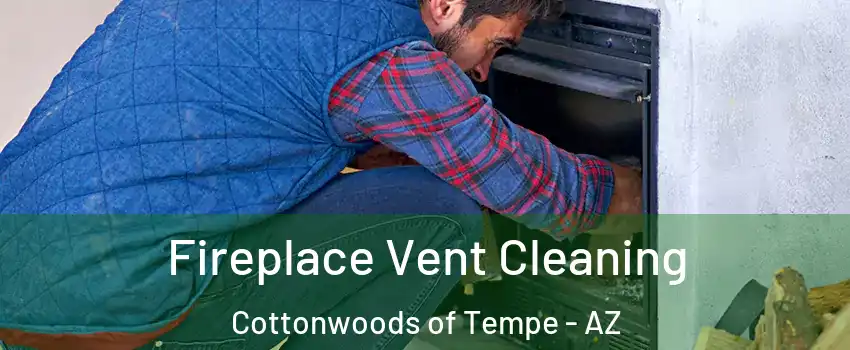 Fireplace Vent Cleaning Cottonwoods of Tempe - AZ