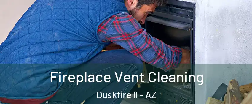 Fireplace Vent Cleaning Duskfire II - AZ