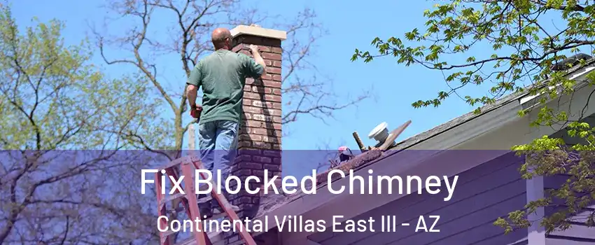 Fix Blocked Chimney Continental Villas East III - AZ