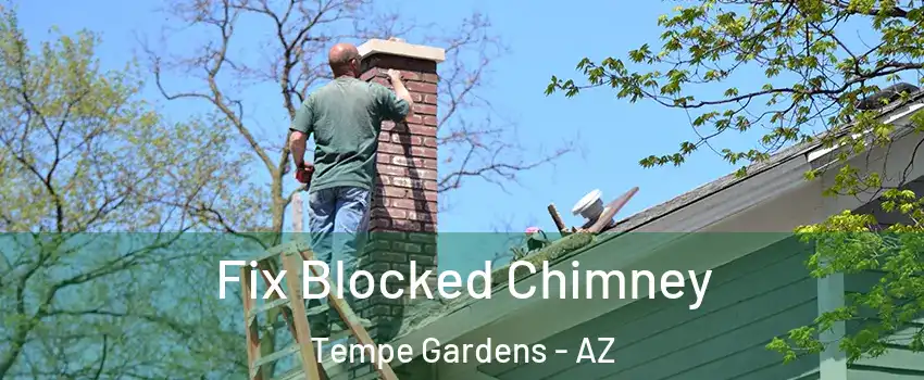 Fix Blocked Chimney Tempe Gardens - AZ