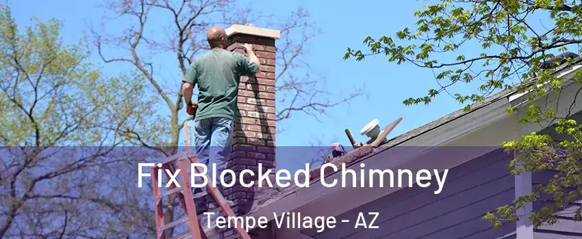 Fix Blocked Chimney Tempe Village - AZ