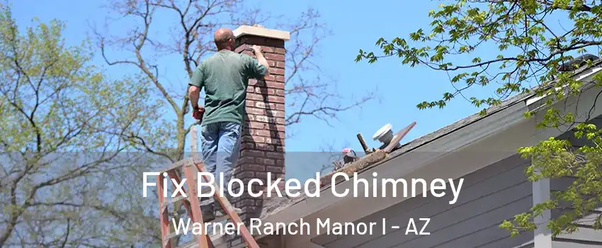 Fix Blocked Chimney Warner Ranch Manor I - AZ