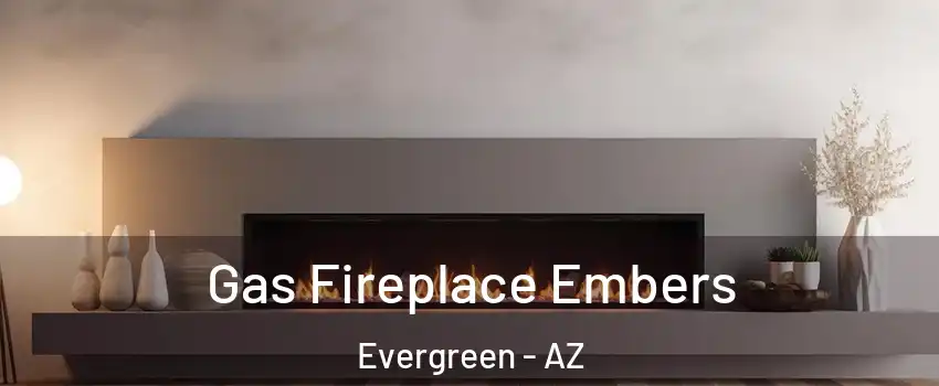 Gas Fireplace Embers Evergreen - AZ
