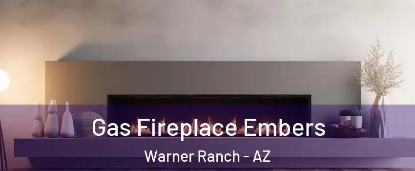 Gas Fireplace Embers Warner Ranch - AZ