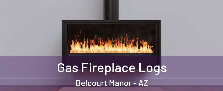Gas Fireplace Logs Belcourt Manor - AZ
