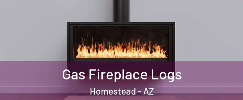 Gas Fireplace Logs Homestead - AZ