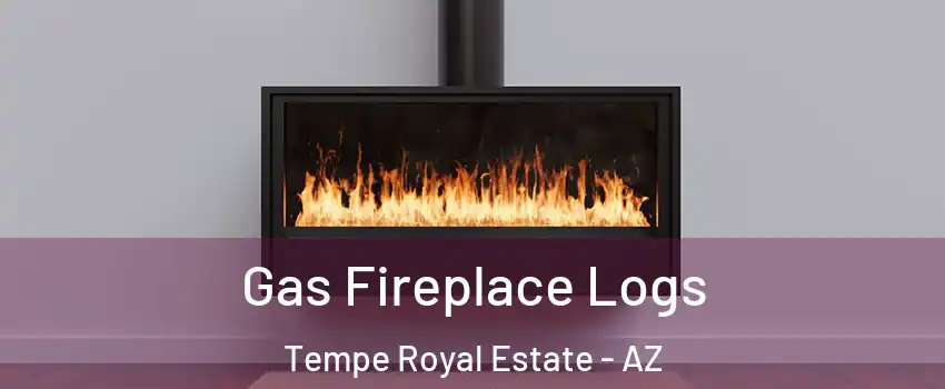 Gas Fireplace Logs Tempe Royal Estate - AZ