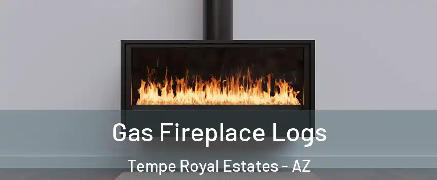 Gas Fireplace Logs Tempe Royal Estates - AZ