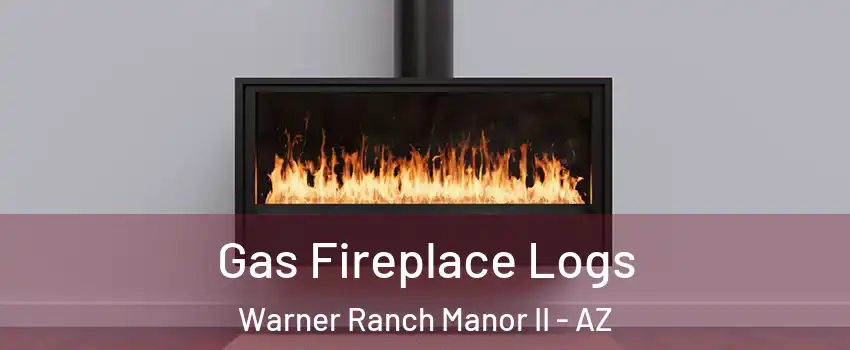 Gas Fireplace Logs Warner Ranch Manor II - AZ