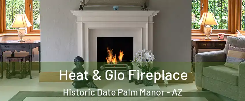 Heat & Glo Fireplace Historic Date Palm Manor - AZ
