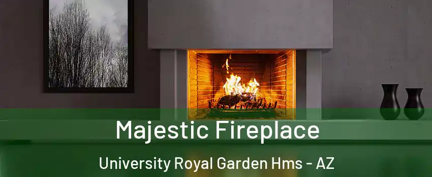 Majestic Fireplace University Royal Garden Hms - AZ