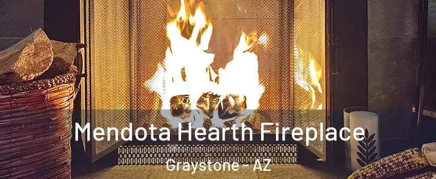 Mendota Hearth Fireplace Graystone - AZ