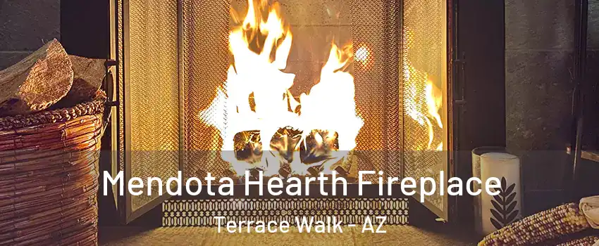 Mendota Hearth Fireplace Terrace Walk - AZ