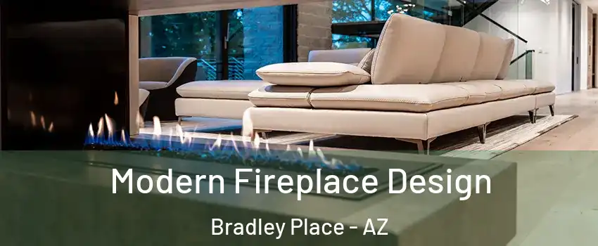 Modern Fireplace Design Bradley Place - AZ