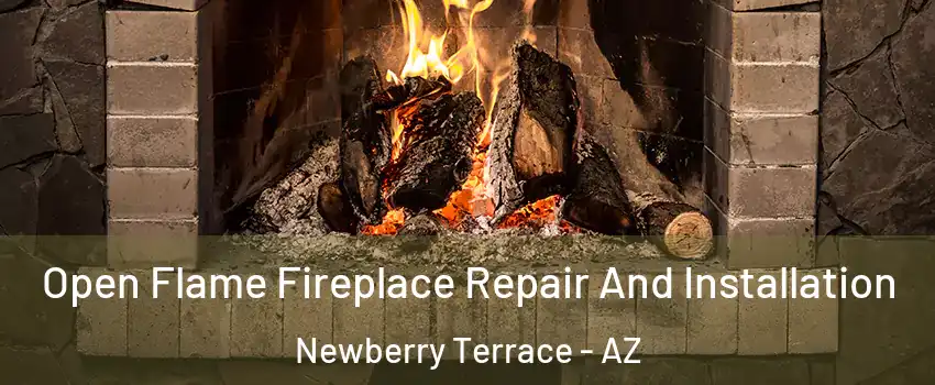 Open Flame Fireplace Repair And Installation Newberry Terrace - AZ
