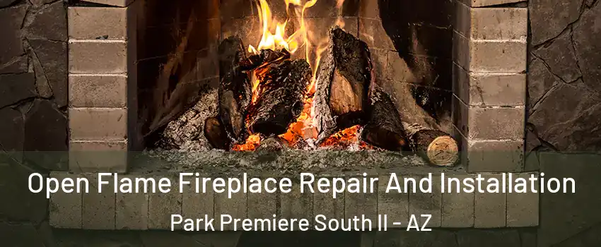 Open Flame Fireplace Repair And Installation Park Premiere South II - AZ