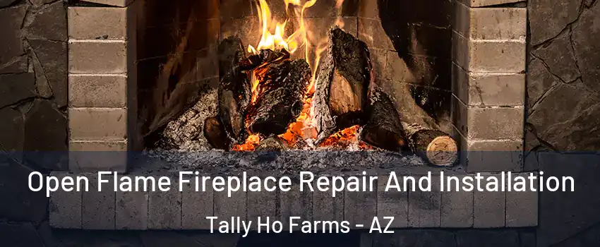 Open Flame Fireplace Repair And Installation Tally Ho Farms - AZ