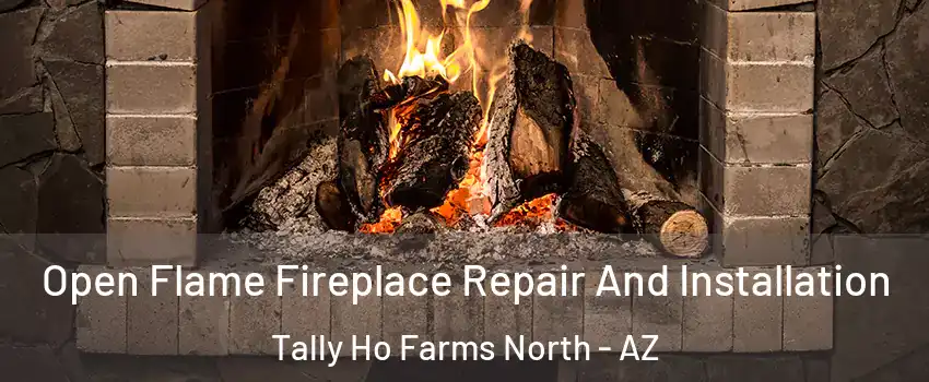 Open Flame Fireplace Repair And Installation Tally Ho Farms North - AZ