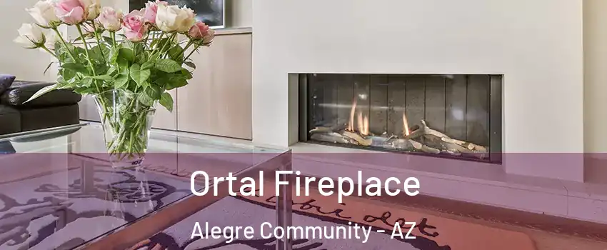 Ortal Fireplace Alegre Community - AZ