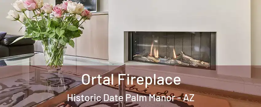 Ortal Fireplace Historic Date Palm Manor - AZ