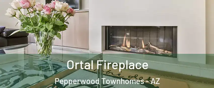 Ortal Fireplace Pepperwood Townhomes - AZ