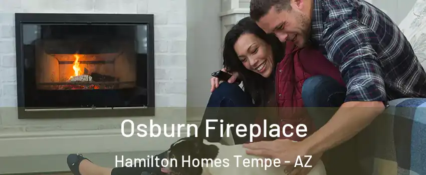 Osburn Fireplace Hamilton Homes Tempe - AZ