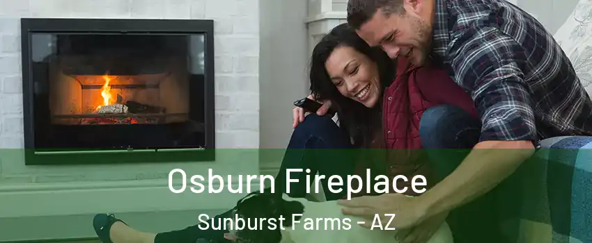Osburn Fireplace Sunburst Farms - AZ