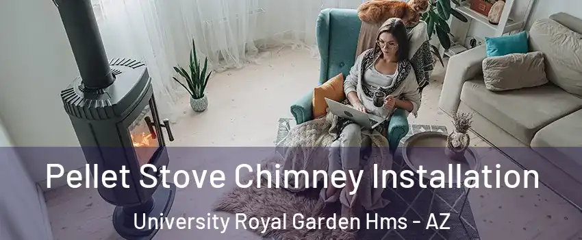Pellet Stove Chimney Installation University Royal Garden Hms - AZ