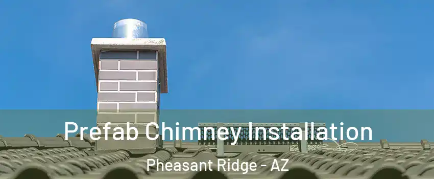 Prefab Chimney Installation Pheasant Ridge - AZ