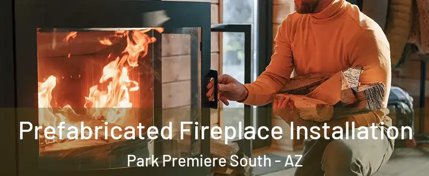 Prefabricated Fireplace Installation Park Premiere South - AZ