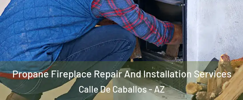 Propane Fireplace Repair And Installation Services Calle De Caballos - AZ