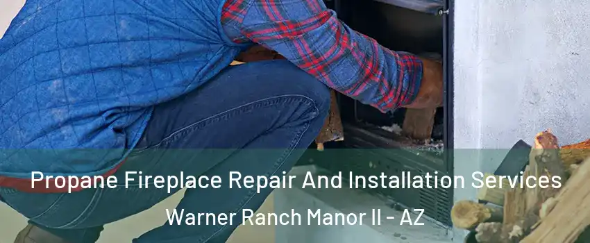 Propane Fireplace Repair And Installation Services Warner Ranch Manor II - AZ