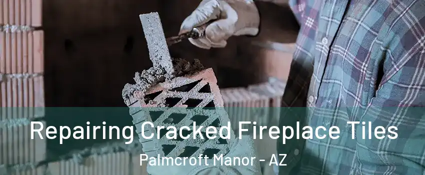 Repairing Cracked Fireplace Tiles Palmcroft Manor - AZ
