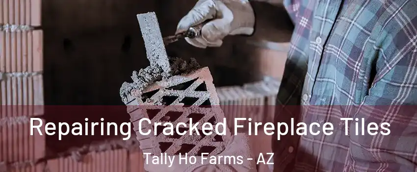 Repairing Cracked Fireplace Tiles Tally Ho Farms - AZ