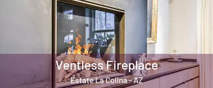 Ventless Fireplace Estate La Colina - AZ
